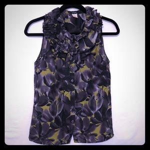 J Crew | 100% Silk Sleeveless Blouse | Size 2